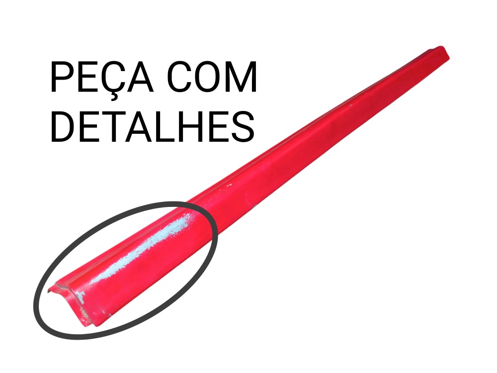 Acabamento Spoiler Lateral Esquerdo Chery Qq 2011 2014 1 1 Vermelho 2