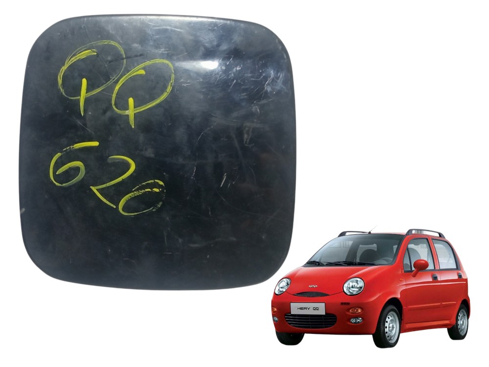Portinhola Tampa Tanque Combustivel Chery Qq 2011 2016 1 1  Preto 1 1
