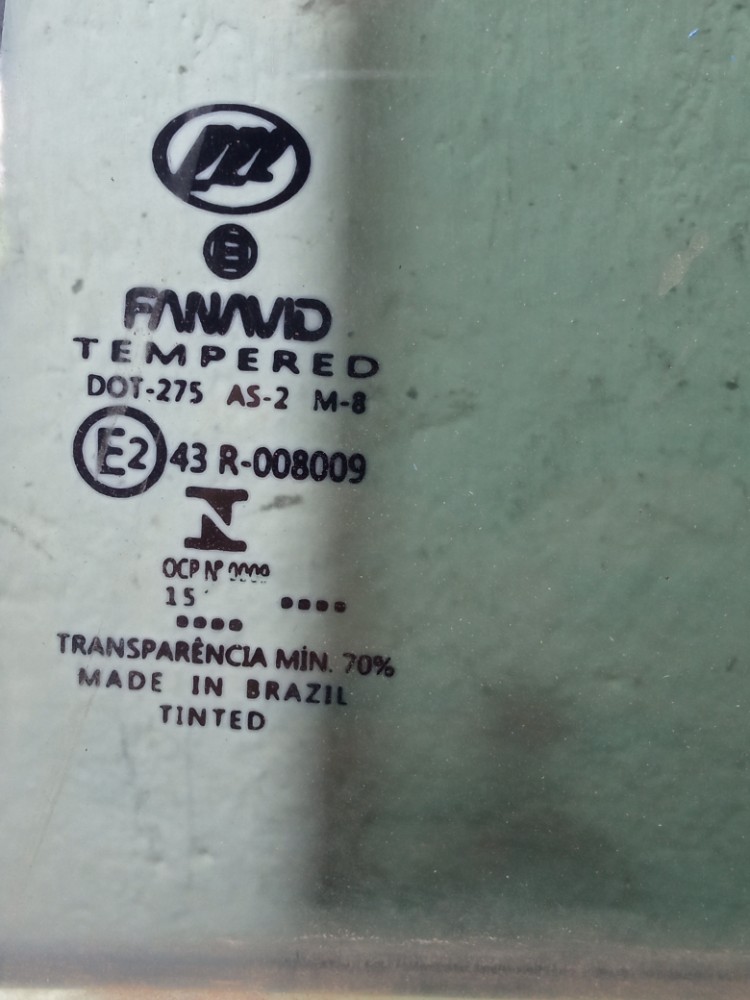 Vidro Fixo Porta Traseira Esquerda Lifan X60 2013 2018 1.8 6