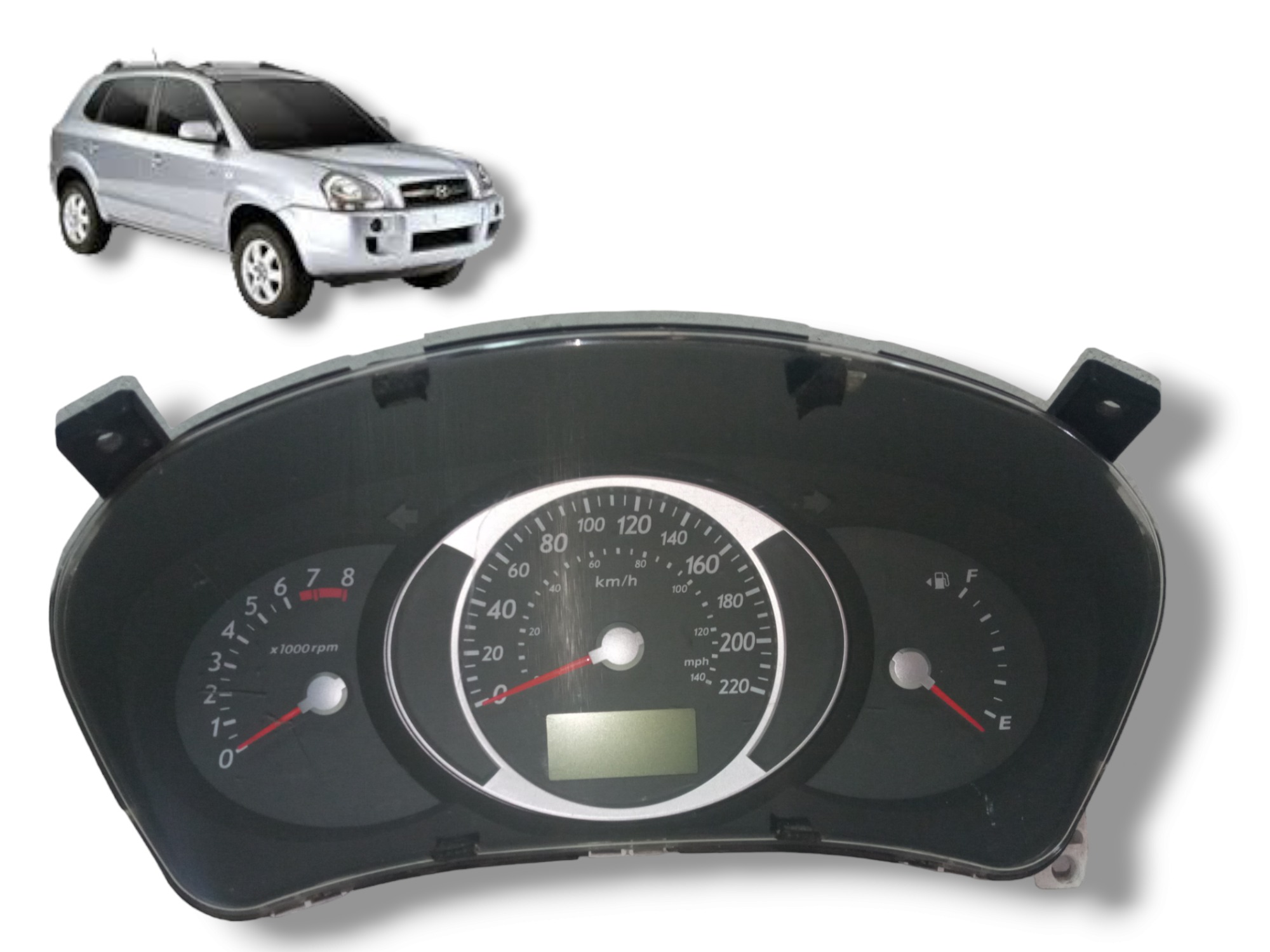 Painel De Instrumentos Hyundai Tucson 2011 2012 Original  Preto 1