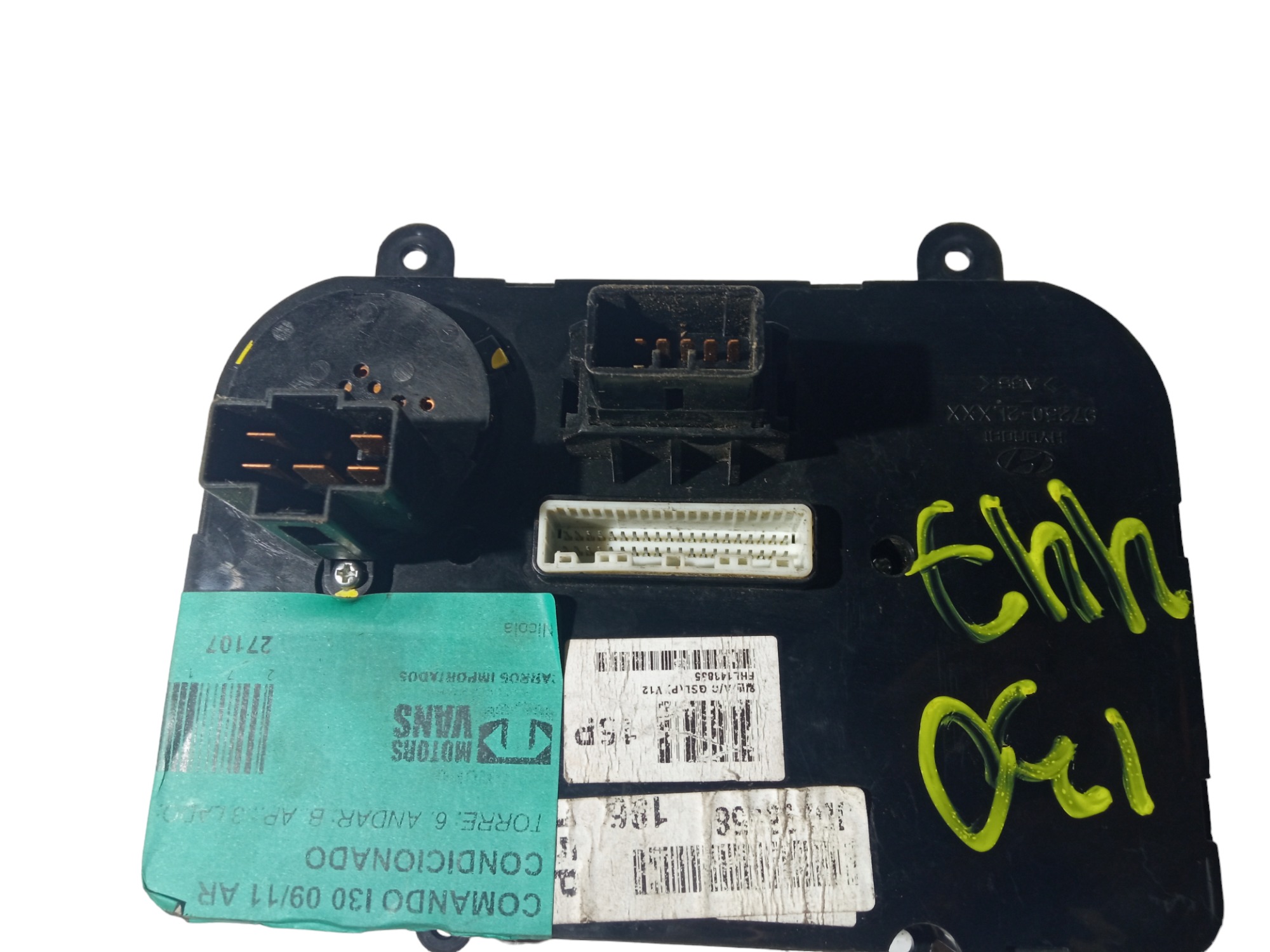 Comando Controle Ar Condicionado Hyundai I30 2009 2012 Usado 5