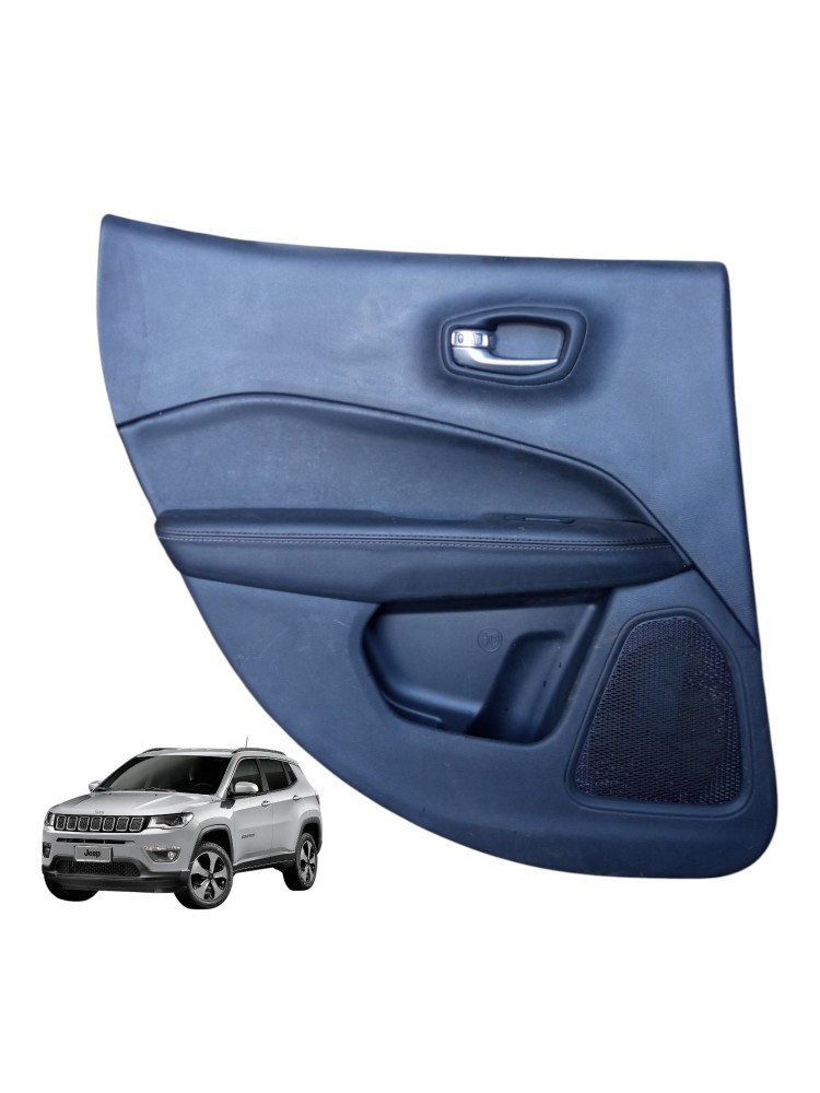 Forro De Porta Traseira Esquerda Jeep Compass 2017 2020  Preto 1