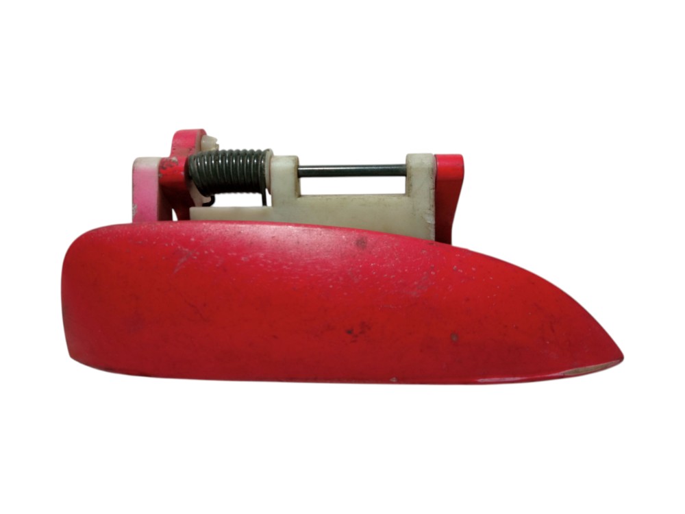 Macaneta Externa Porta Dianteira Direita Effa M100 2009 2012 Vermelho Dianteira 1