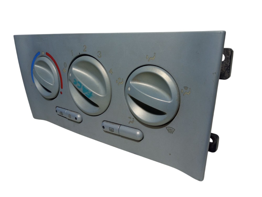 Moldura Botao Comando Ar Painel Chery Face 2010 2015 1.3  Cinza 2