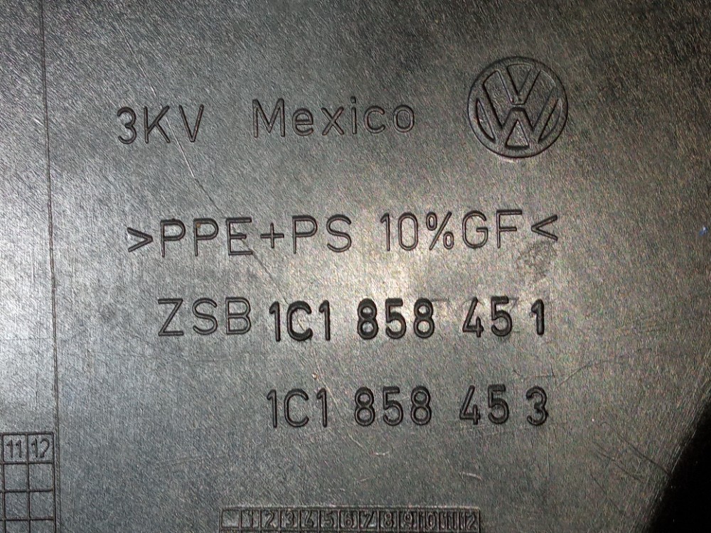 Moldura Acabamento Superior Esquerdo Painel New Beetle 2008 7