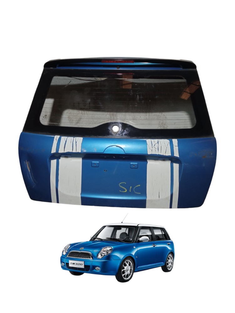 Tampa Traseira Porta Malas Lifan 320 2009 2010 2011 2012 1.3 Azul 1