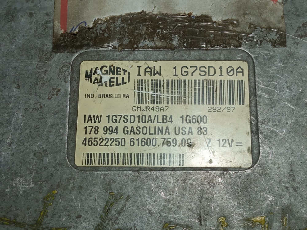 Modulo De Injecao Fiat Palio Siena Uno 96 99 1 0 8v Original 6