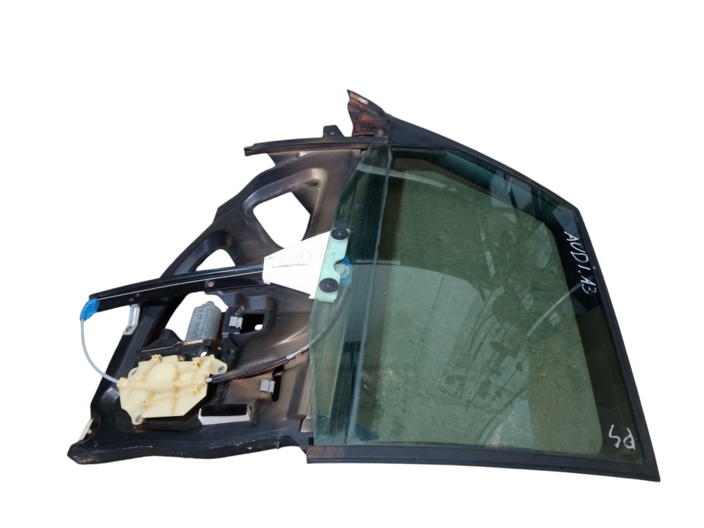 Arco Maquina Vidro Porta Traseira Direita Audi A3 2000 2005  Preto 2