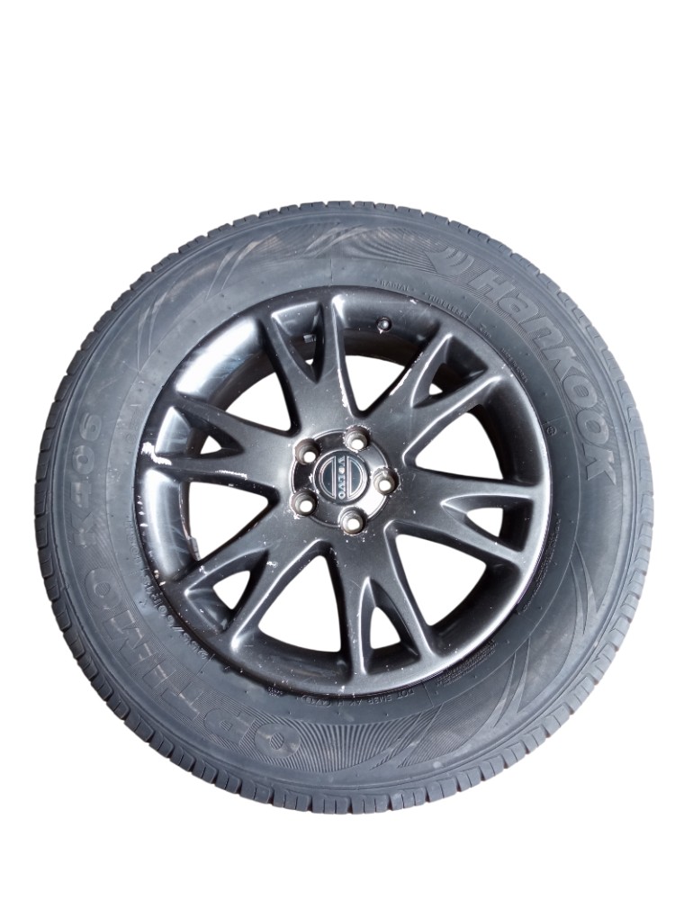 Jogo De Rodas Aro 18 Pneu 255 60 Volvo Xc90 2004 2005 3.0 T6 Preto 6