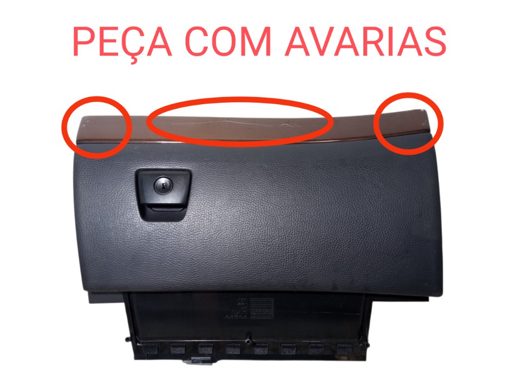 Kit Tabelier Painel Central Volvo Xc90 2004 2005 T6 3.0 Preto 2