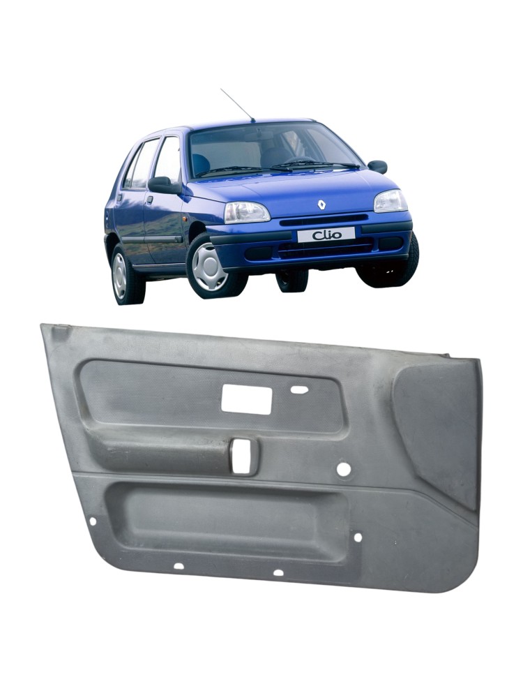 Forro Porta Dianteira Esquerda Renault Clio 96 99 4 Portas  Cinza 1