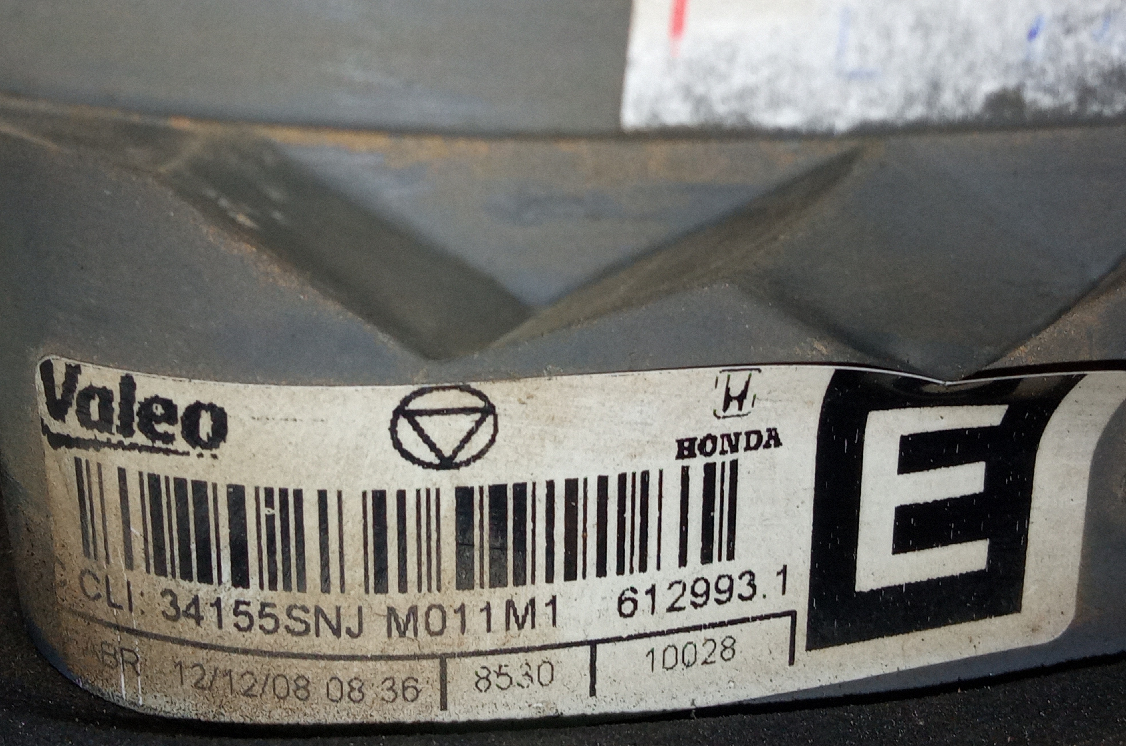 Lanterna Esquerda Tampa Traseira Honda Civic 2007 2011 Usada Esquerdo Vermelho 4
