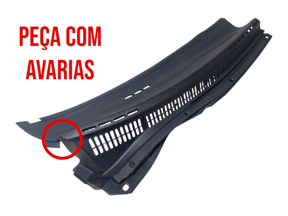 Grade Churrasqueira Direita Lifan 620 2009 2012 Original  Preto 2