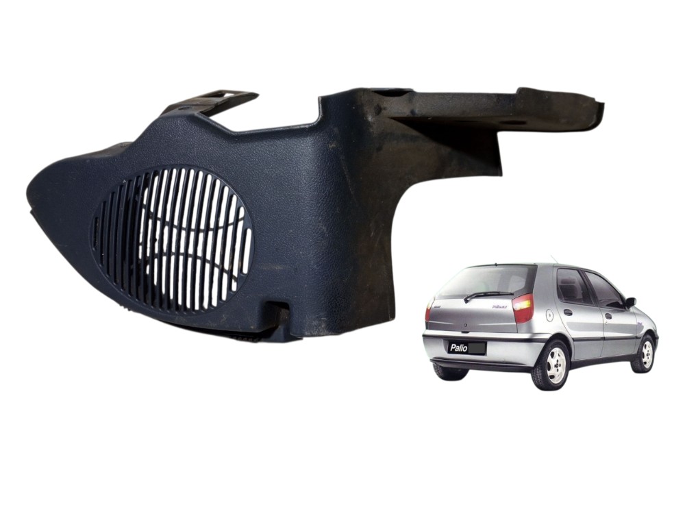 Suporte Esquerdo Bagagito Tampao Fiat Palio Fire 2000 1.3 Cinza 1