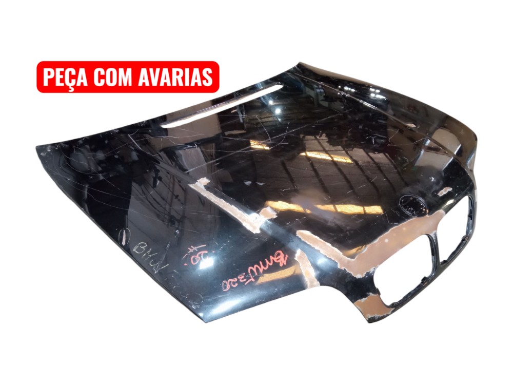 Capo Dianteiro Preto Bmw Serie 3 320i 2000 2005 Original 2