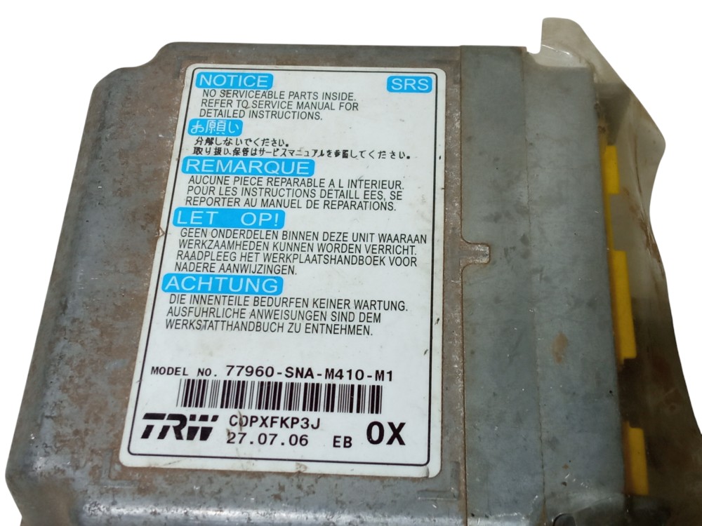 Modulo do airbag Honda civic 2006 2011 original 4