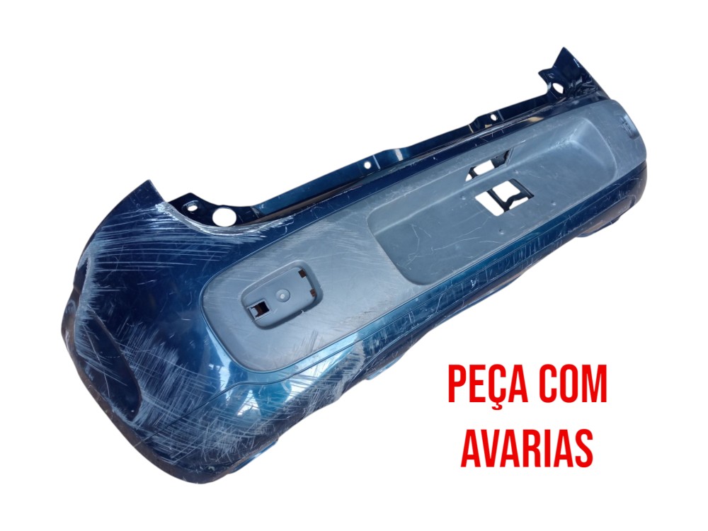 Grade Parachoque Traseiro Fiat Uno Vivace 2011 2014 Original Verde Brilhante 2