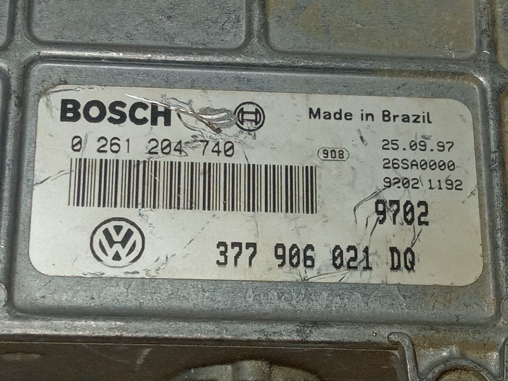 Modulo Injecao Eletronica Vw Gol Saveiro 1996 2005 1 0 8v 6