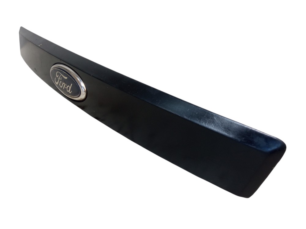 Friso Tampa Traseira Suporte Luz Placa Ford Ka 2009 2012  Preto 2