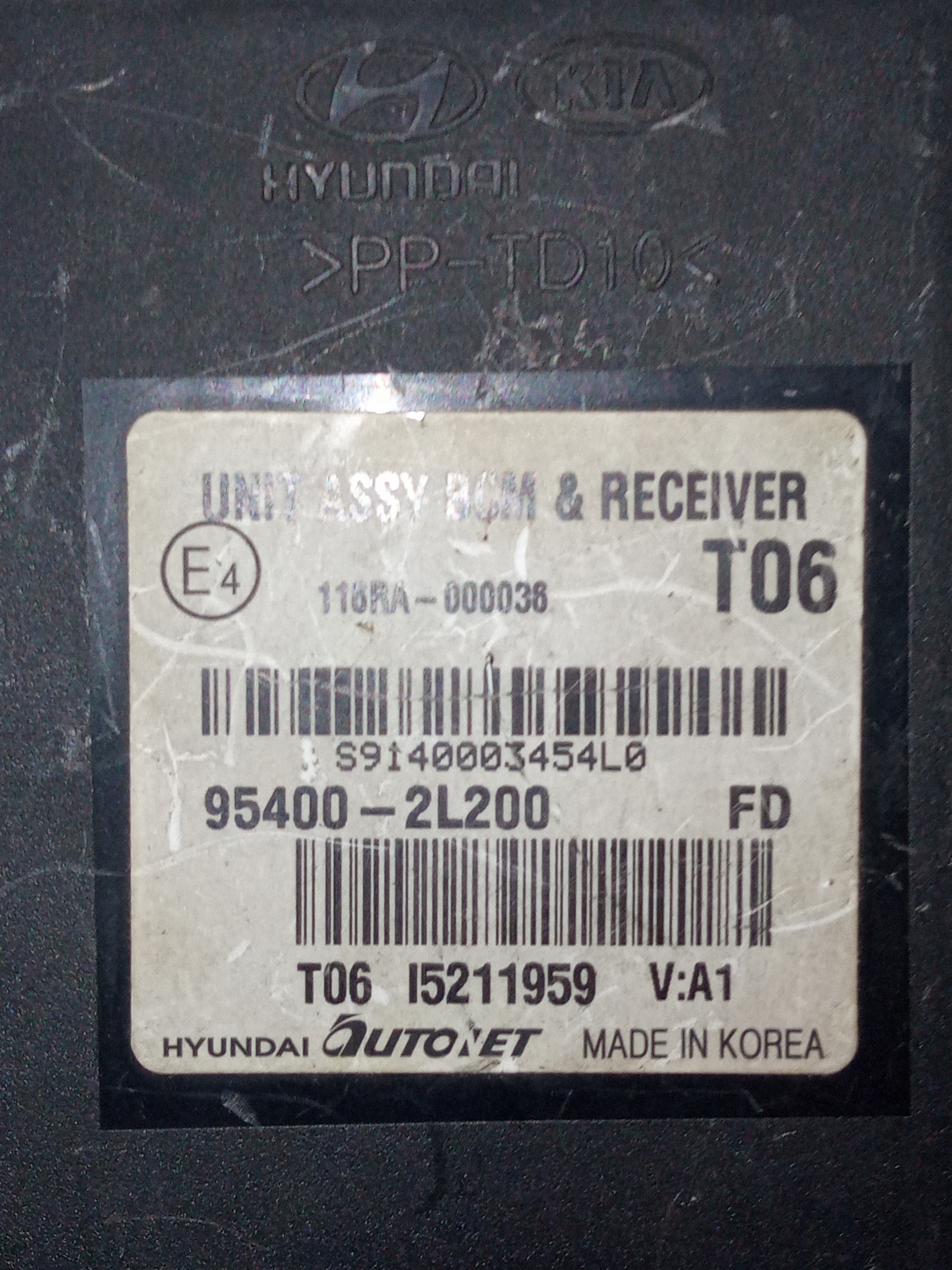 Modulo Central Bcm Conforto Hyundai I30 2009 2012 2 0 Usado 3