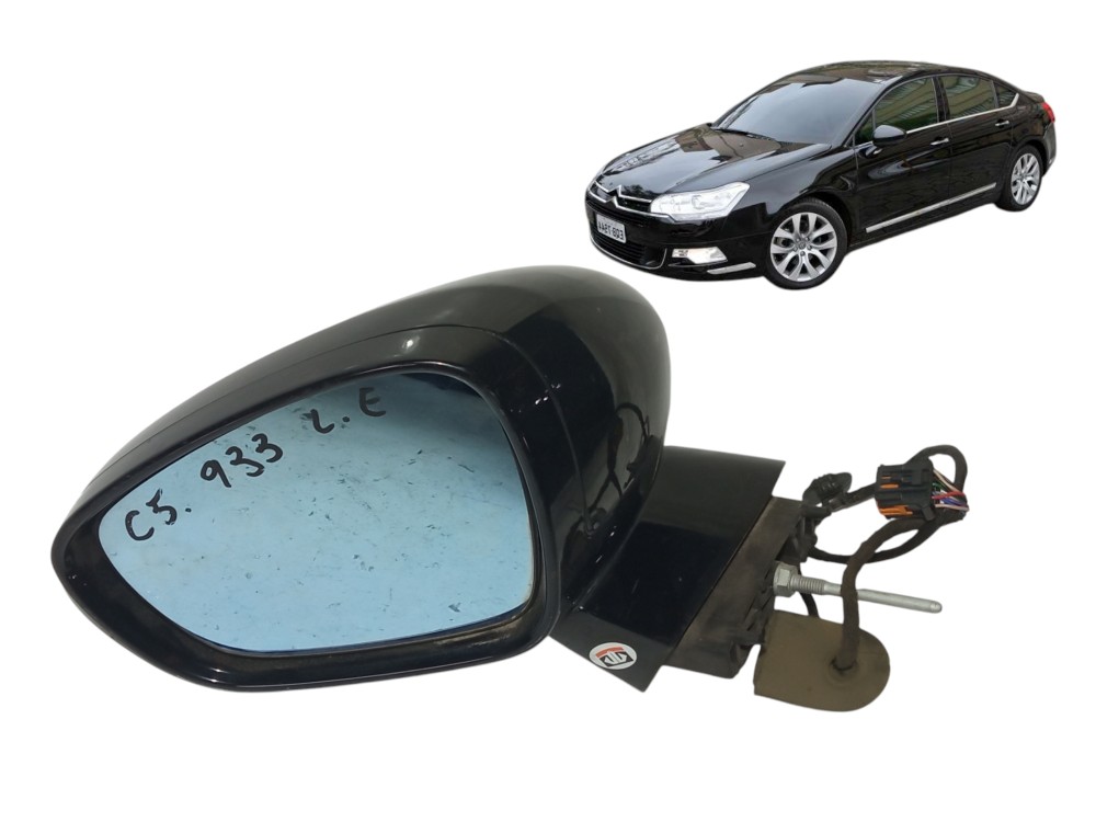 Retrovisor Eletrico Esquerdo Citroen C5 2008 2012 Usado 1