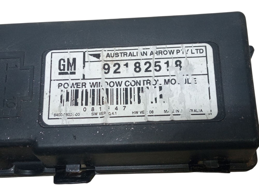 Modulo Vidro Eletrico Gm Omega Fittipaldi 2008 2012 3.6 V6 2