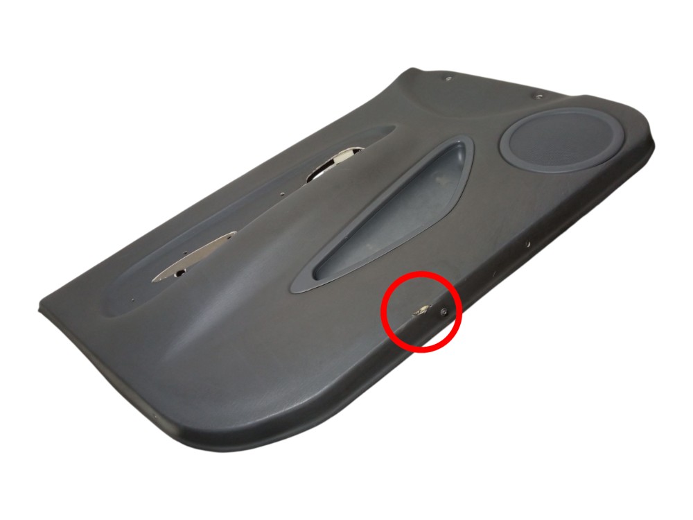 Forro Porta Dianteira Esquerda Kia Shuma 98 99 2000 1.5 Cinza 3