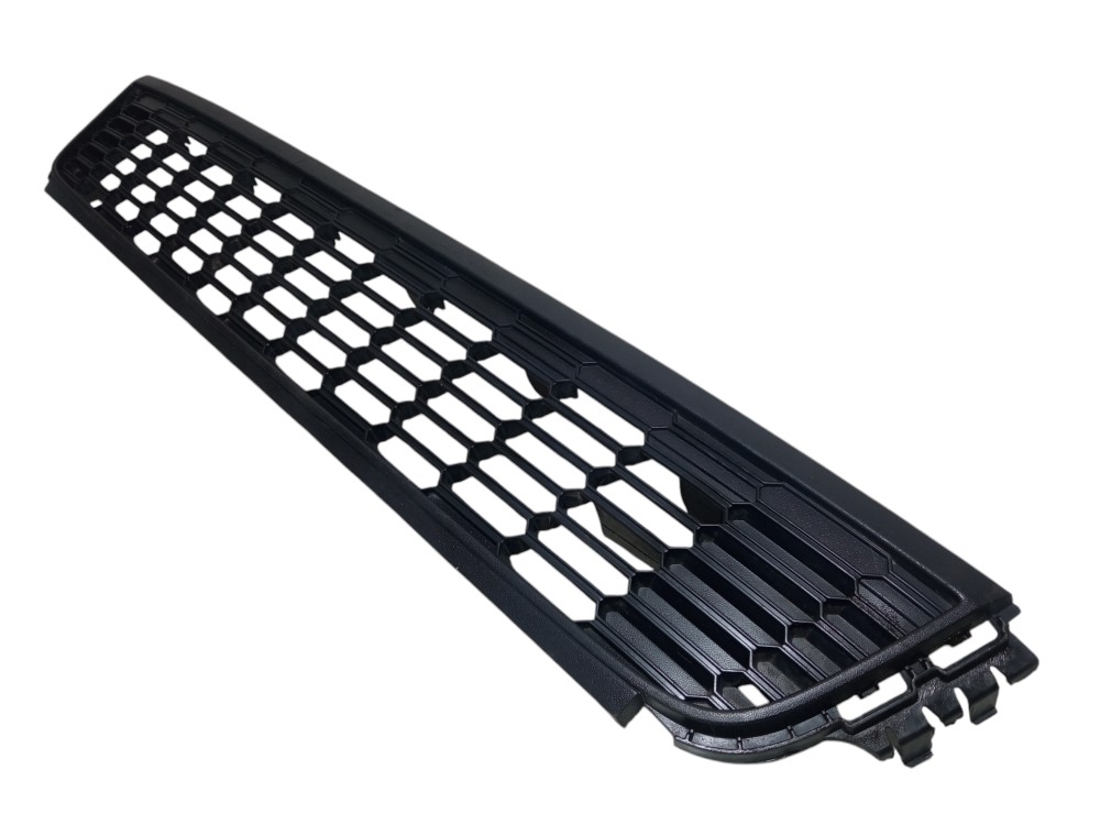 Grade Dianteira Inferior Vw Fox Spacefox 2010 2014 Original  Preto Fosco 2