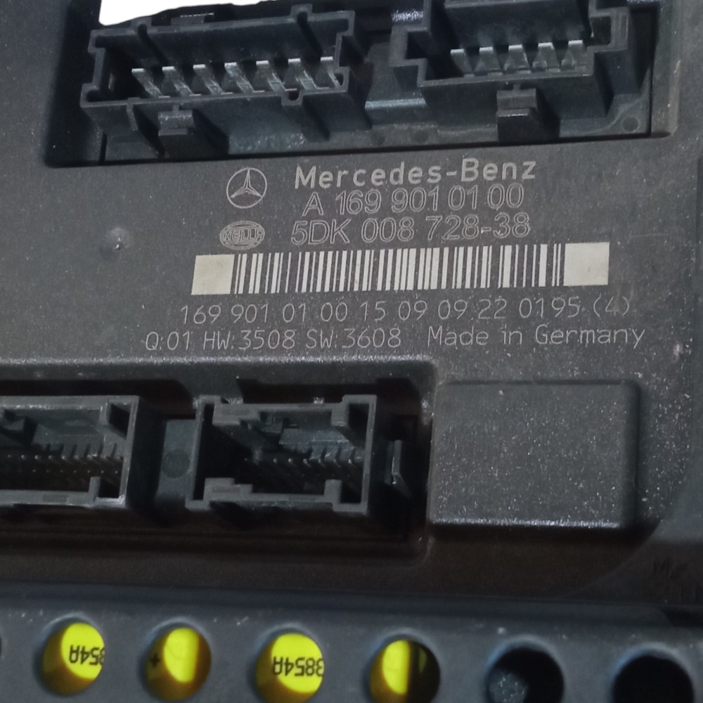 Modulo Central Conforto Mercedes B200 2006 2011 Original 4
