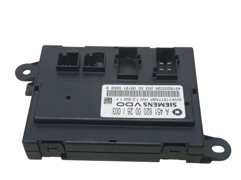 Modulo De Conforto Trava Smart Fortwo 2009 2010 1.0 Original 4