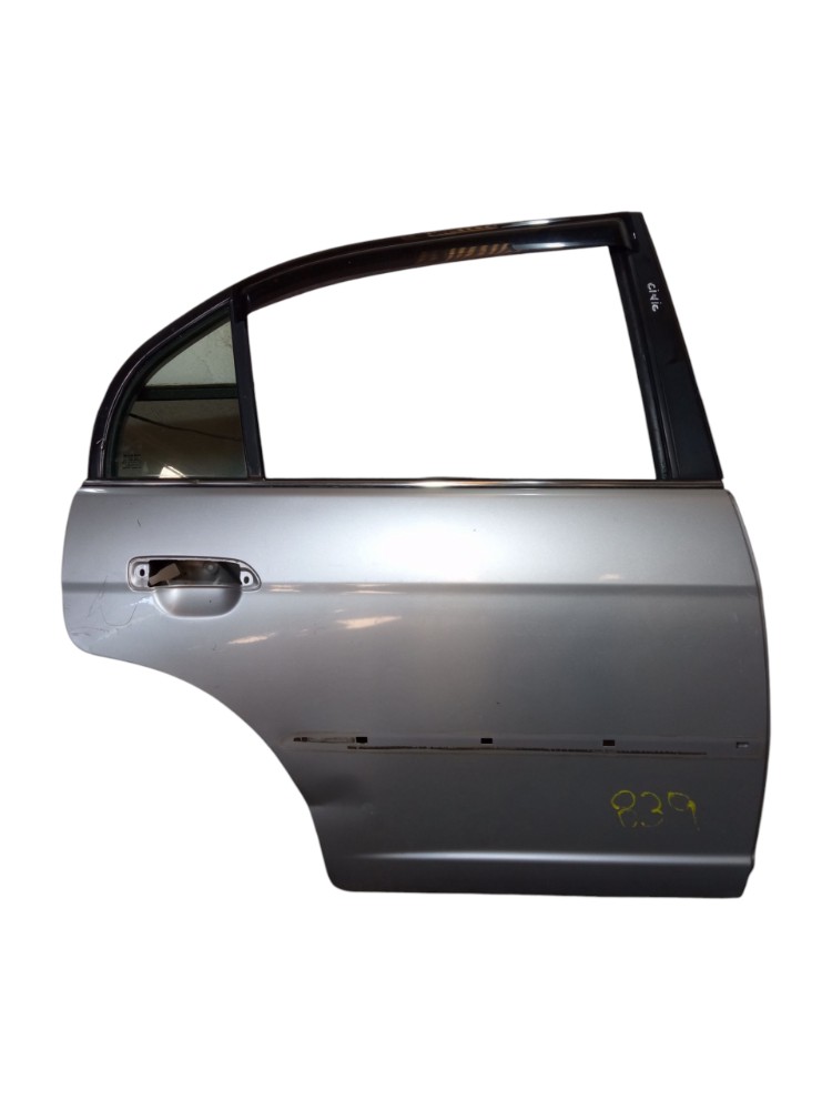 Porta Traseira Direita Honda Civic 2001 2005 Traseira Direito Prata 1