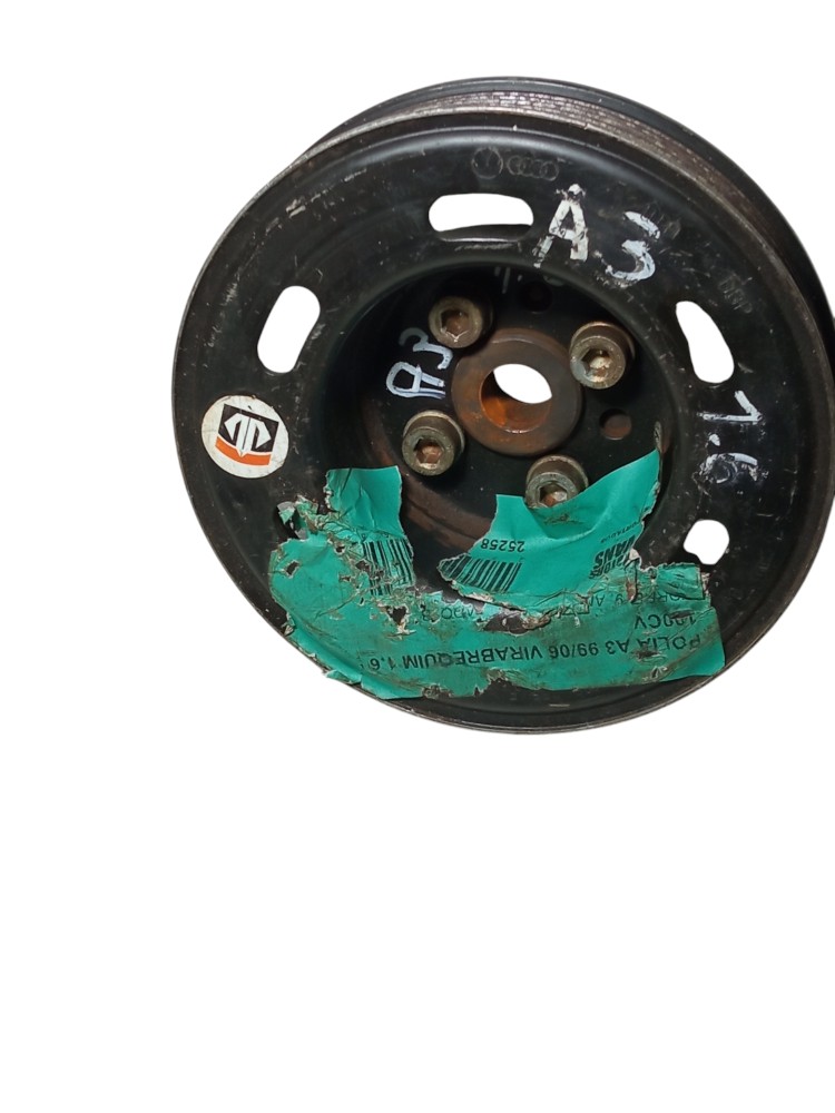 Polia Virabrequim Audi A3 1.6 1999 A 2006 Original 5