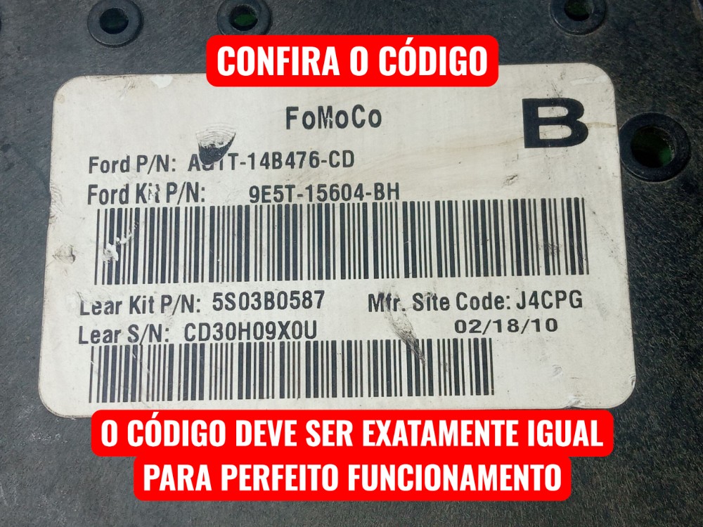 Modulo Bsi Caixa De Fusiveis Ford Fusion 2010 2011 2012 2