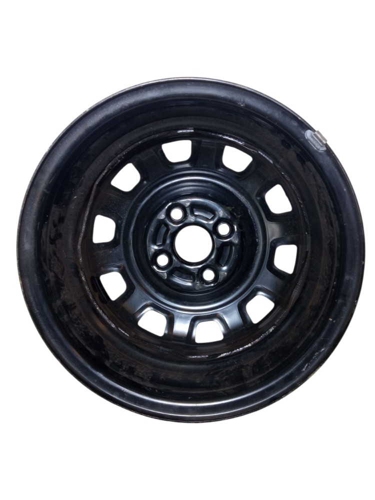 Roda De Ferro Aro 14 Kia Shuma 98 99 2000 1.5 Preto 4