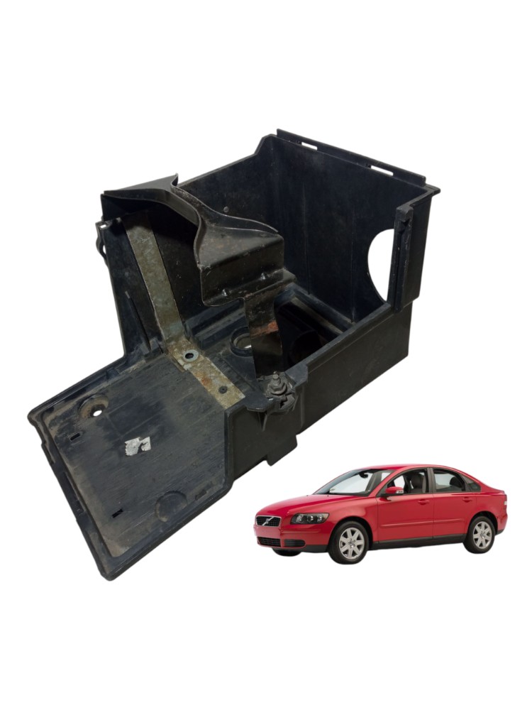 Suporte Base Caixa Bateria Volvo S40 2005 2009 Original 1