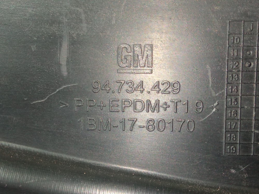 Grade Dianteira Superior Radiador Gm Celta Prisma 2012 2016 Preto Fosco 6