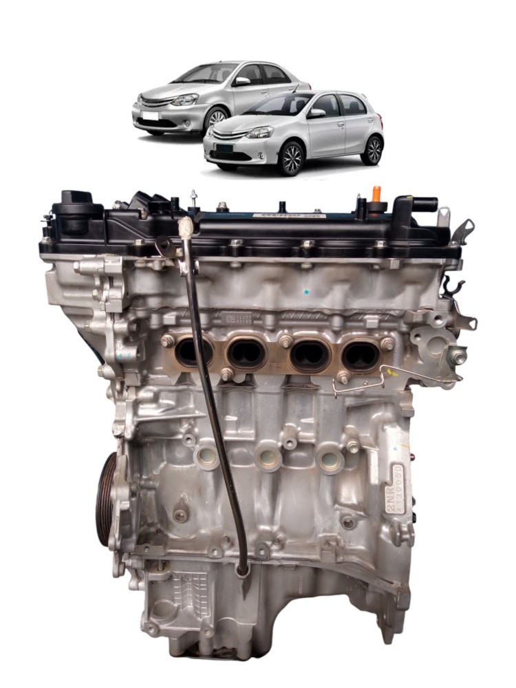 Motor Parcial Toyota Etios 1 5 16v Flex 2016 2019 Original 1