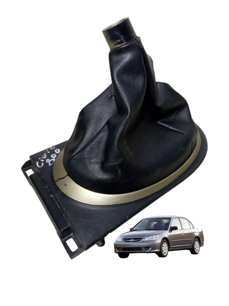 Moldura Coifa Alavanca Marcha Honda Civic 2002 2006 Original 1