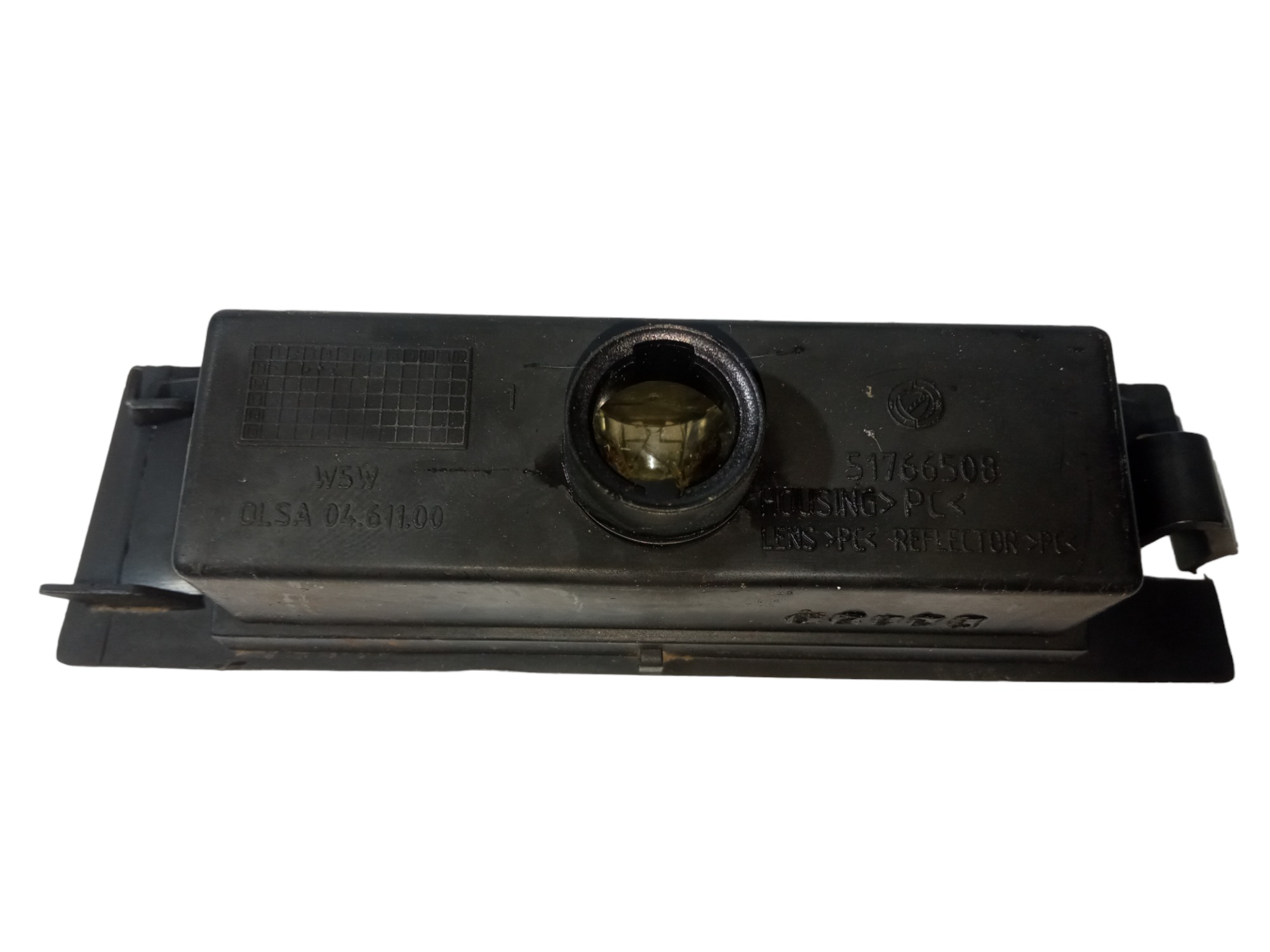 Lanterna Luz Placa Fiat Uno Way Vivace Mobi 2010 2018 Usado 6