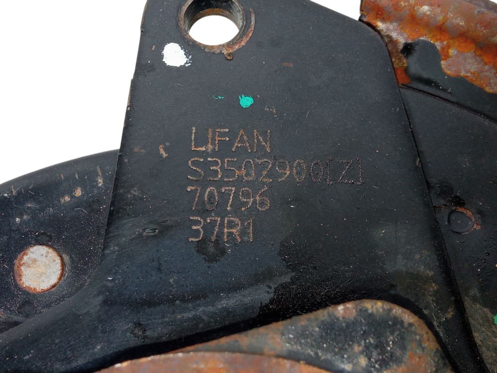 Sapata Espelho Freio Traseiro Direito Lifan X60 2013 2016 4