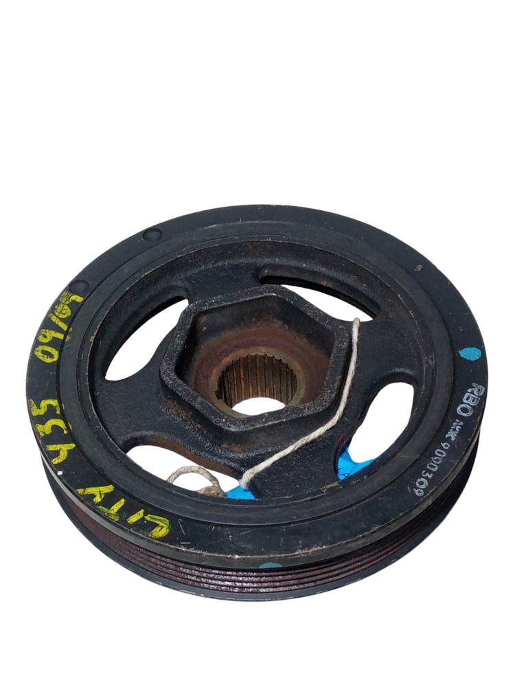Polia Virabrequim Honda Fit City 1 5 16v 2009 2014 Original 5