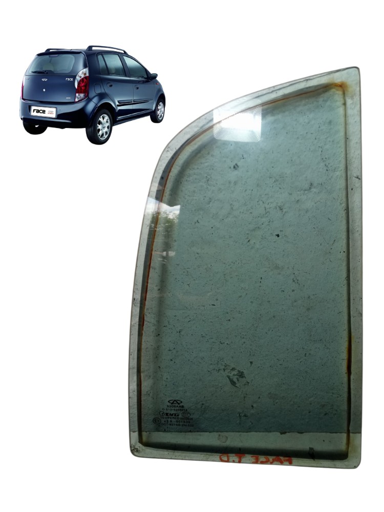 Vidro Fixo Porta Traseira Direita Chery Face 2010 2015 1.3 1
