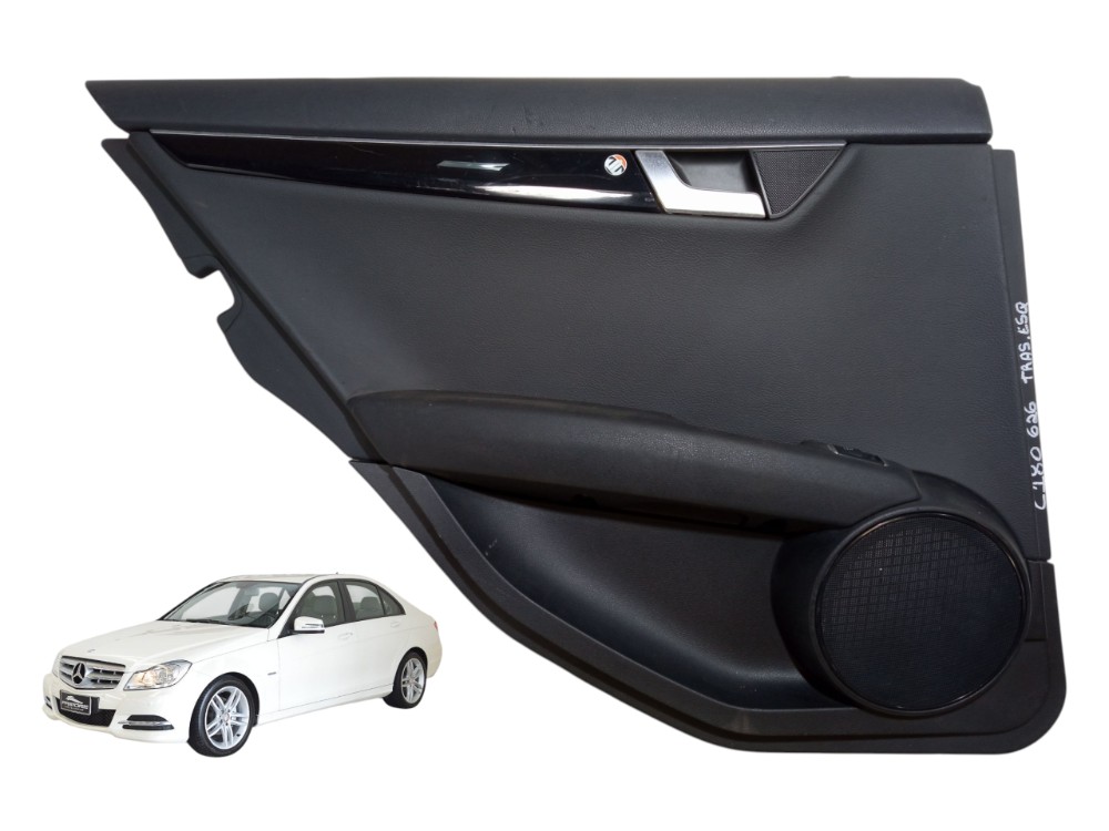 Forro Porta Traseira Esquerda Mercedes Benz C180 2011 2014 1
