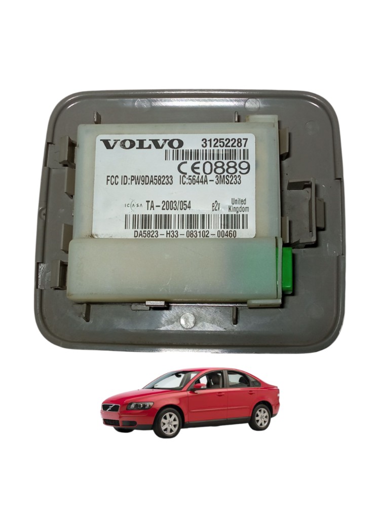 Modulo Central Sensor Alarme Volvo S40 2005 2009 Original