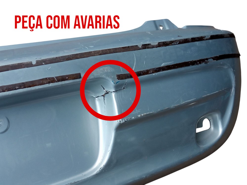 Parachoque Traseiro Chevrolet Celta 2001 2006 Original 2