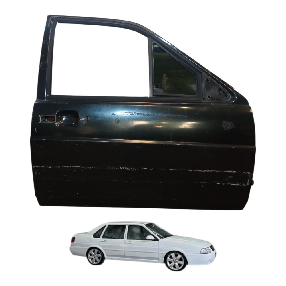 Porta Dianteira Direita Volkswagen Santana 2000 2005 Dianteira Direito Preto