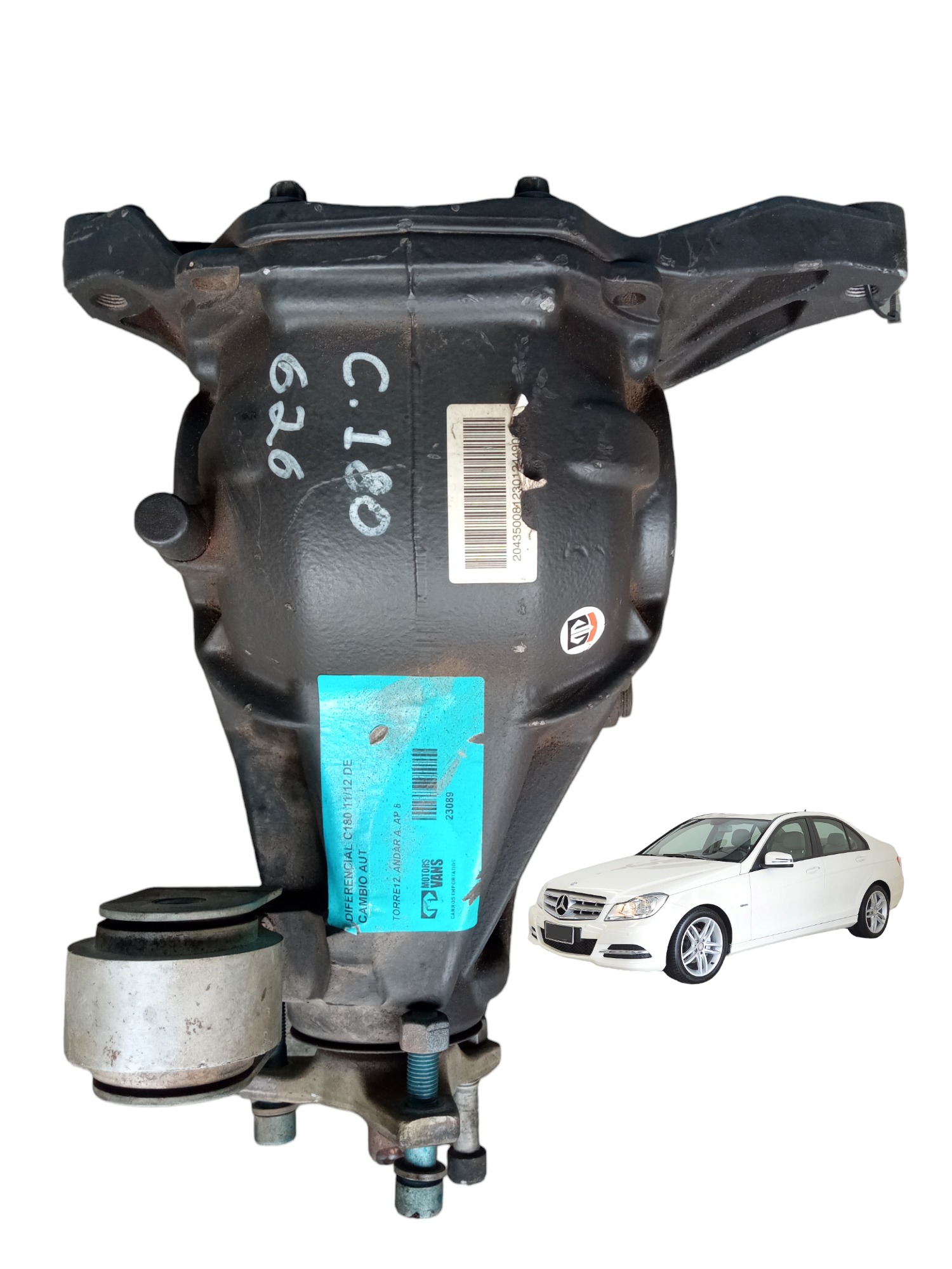 Diferencial Traseiro Mercedes C180 2011 2012 1 8 Automatico 1