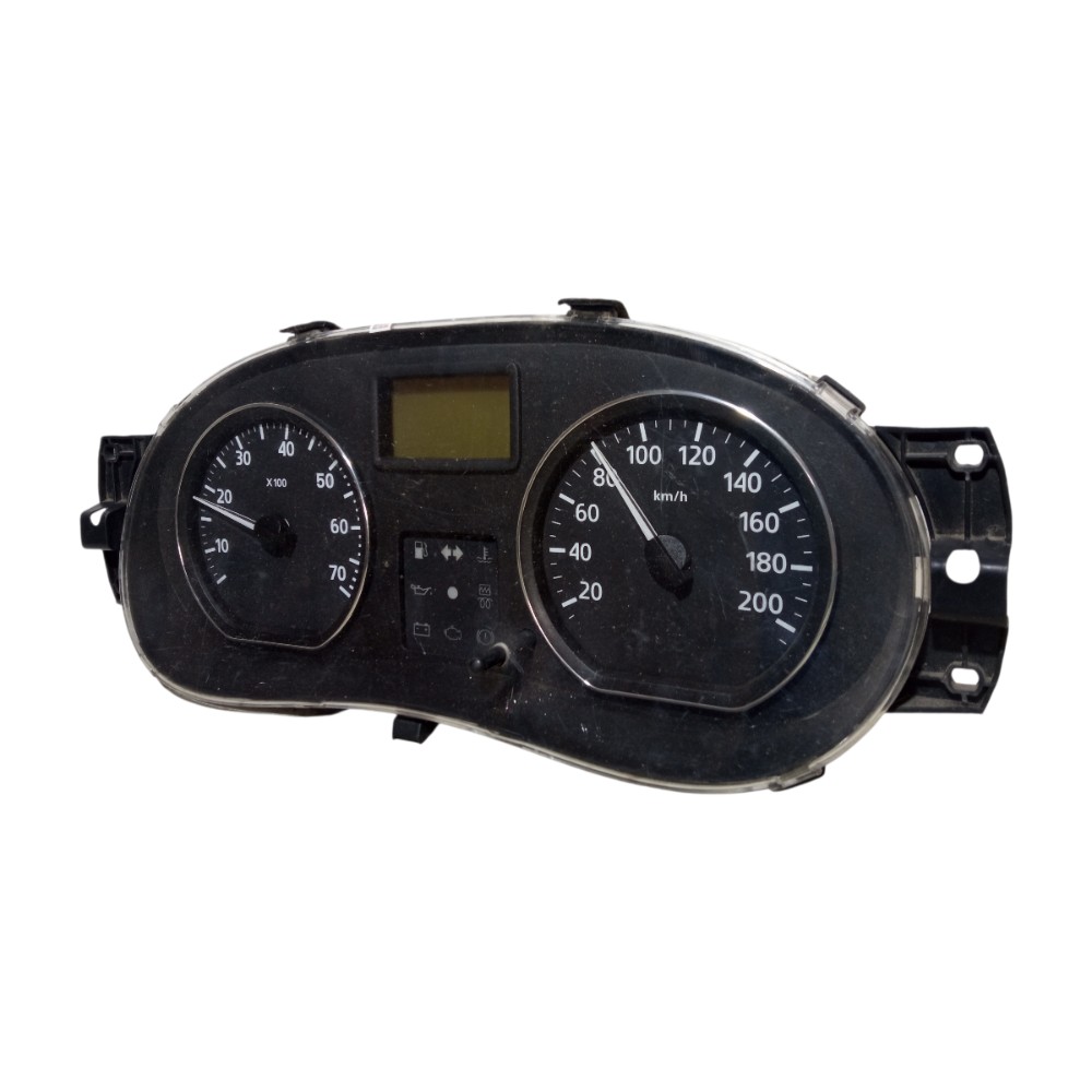 Painel De Instrumentos Renault Clio Sandero Logan 2008 2012 Preto 3