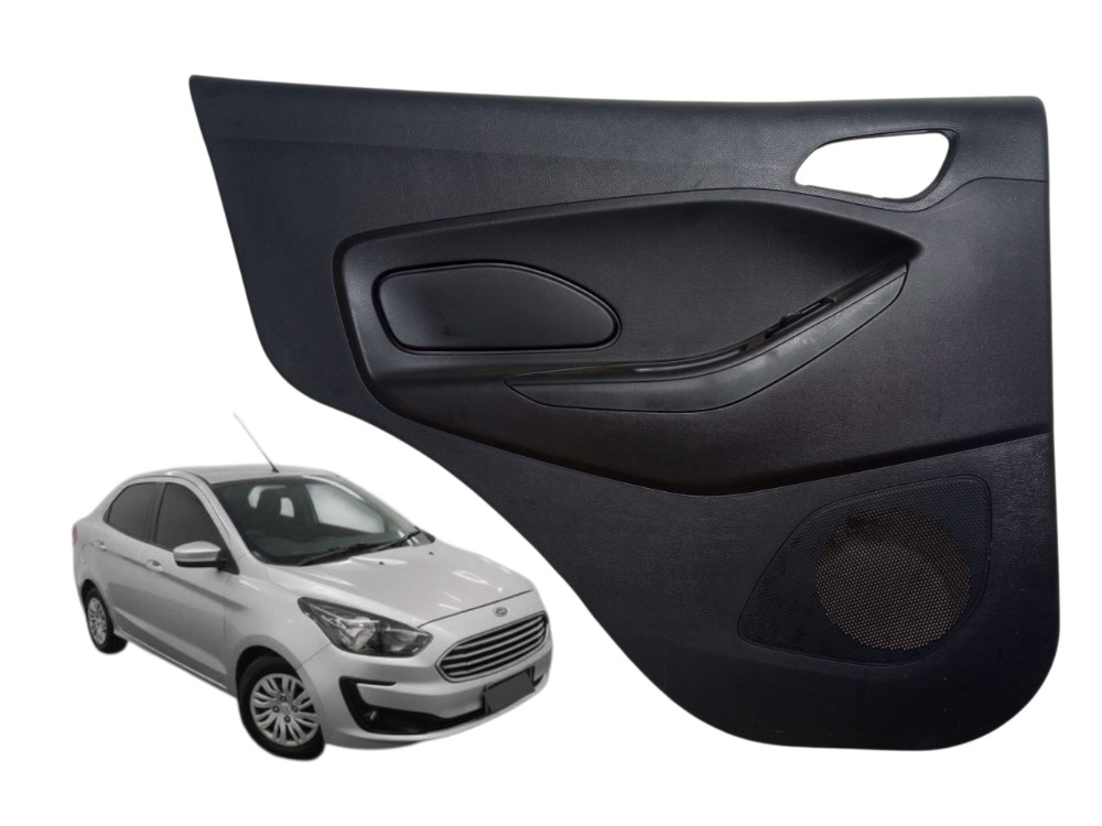 Forro Porta Traseira Esquerda Ford Ka Sedan 2018 2019 2020 Preto 1