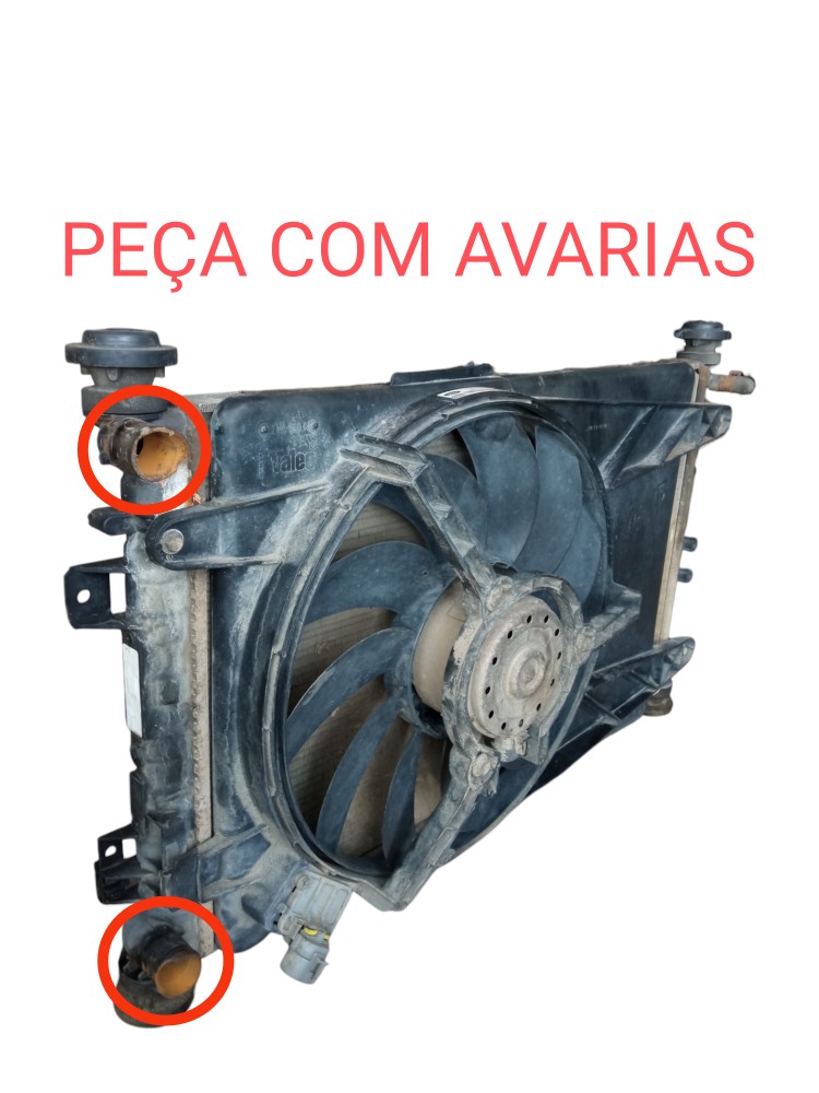 Kit Radiador Com Ar Manual Ford Fiesta 2003 2008 1 0 8v 2